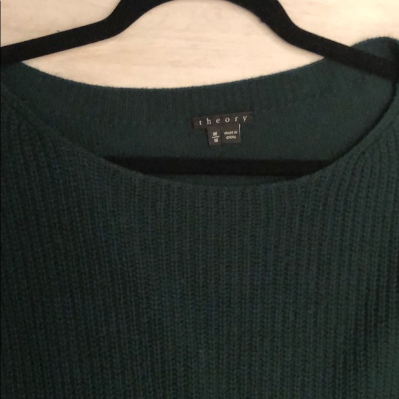 Theory Emerald Long Sleeve Wool Sweater - Picture 4 of 7